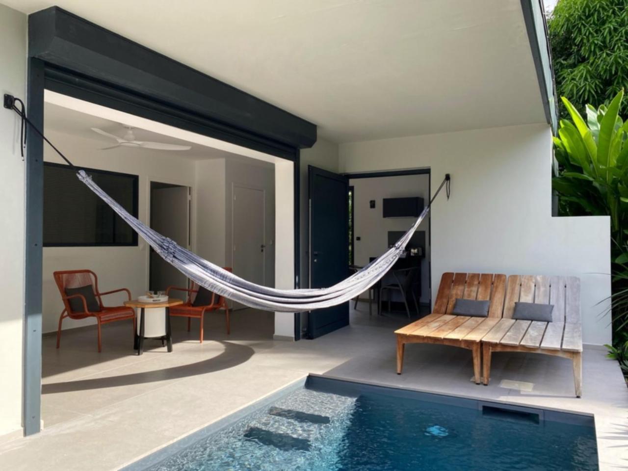 Hotel Lune De Miel Deshaies Ruang foto
